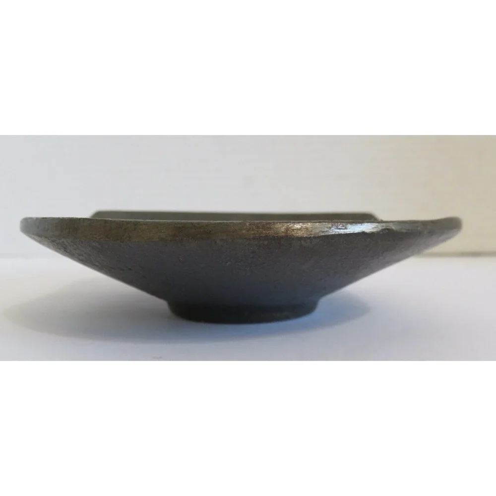 Heavy Cast Iron Metal Trinket Jewelry Dish‎ Minimalist Home Decor